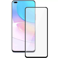 Стекло защитное для Honor 50 Lite/Huawei Nova 8i, черная рамка
