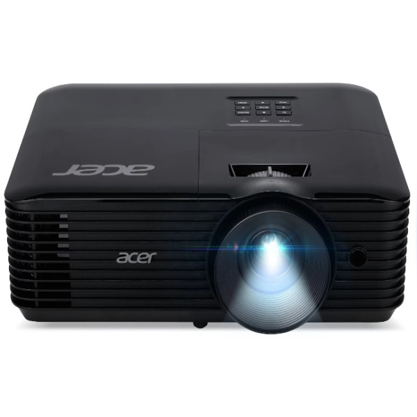 Проектор Acer X1228i чёрный (DLP, XGA (1024x768), 4500 лм, 20000:1, HDMI/VGA/RCA, колонки 3 Вт, ресурс лампы 10000 ч)