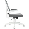 Кресло Бюрократ Aster N-W темно-серый TW-04 Neo Grey (сетка/ткань,120 кг, крестовина пластик, колесики пластик)